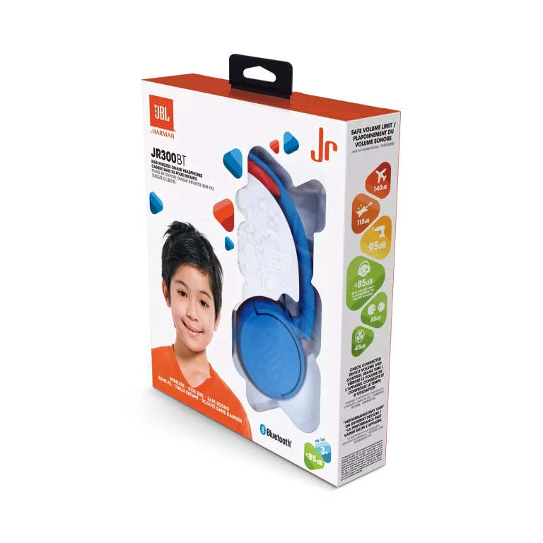 Casque audio sans fil pour enfants Bluetooh JBL JR310BT Bleu et rose - Casque  audio