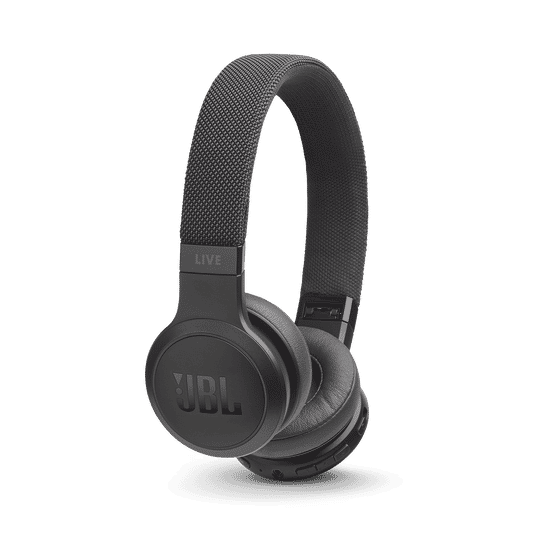 JBL Bluetooth / Wireless On-Ear Headphone Color Black (LIVE 400BT)