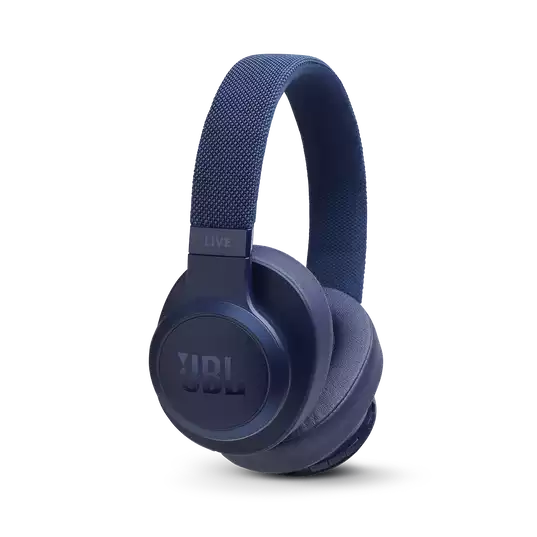 JBL Bluetooth / Wireless Over-Ear Headphone Color Blue (LIVE 500BT)