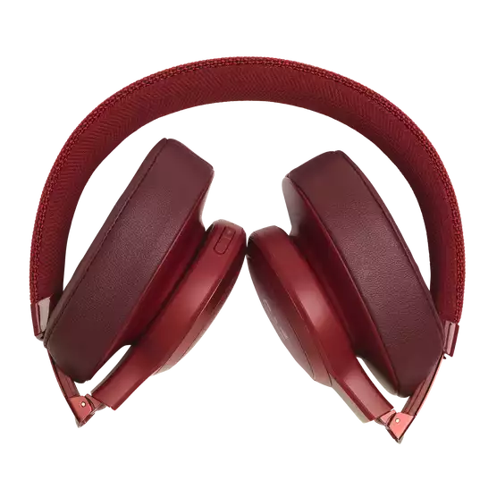 JBL Bluetooth / Wireless Over-Ear Headphone Color Red (LIVE 500BT)