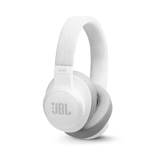 JBL Écouteur Bluetooth / Sans Fil Supra-Auriculaire Couleur Blanc (LIVE 500BT)