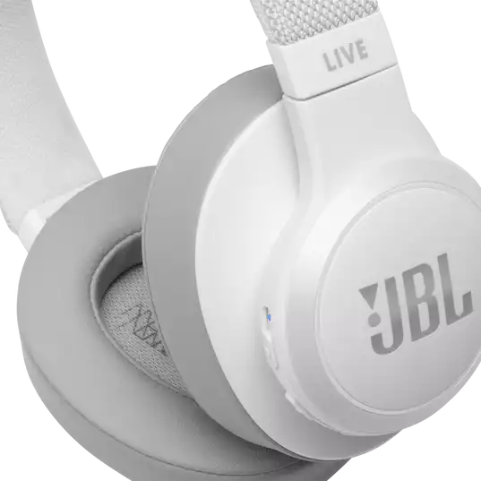 JBL Écouteur Bluetooth / Sans Fil Supra-Auriculaire Couleur Blanc (LIVE 500BT)
