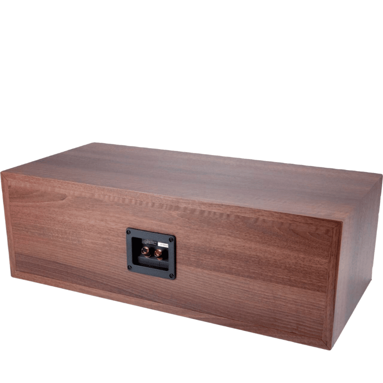 KEF Q650C: Uni-Q® Centre Channel Speaker in European Walnut