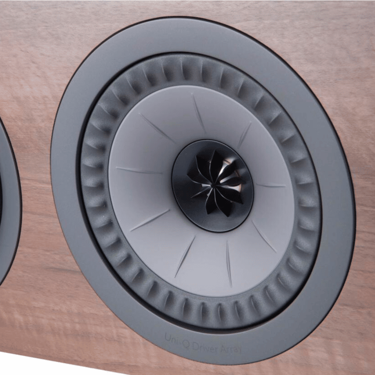 KEF Q650C: Uni-Q® Centre Channel Speaker in European Walnut