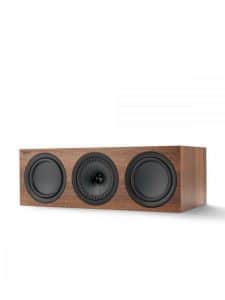 KEF Q650C: Uni-Q® Centre Channel Speaker in European Walnut