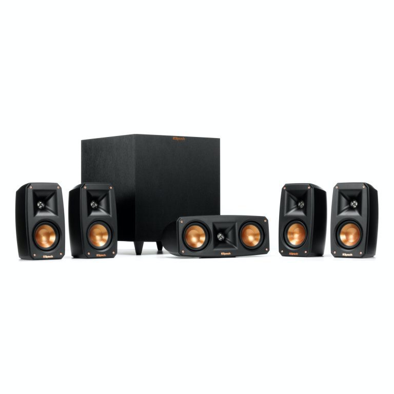 Klipsch Speaker Package 5.1 + Wireless Amplified Subwoofer Color Black (RT-P51)