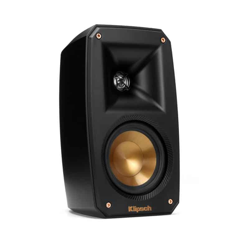 Klipsch Ensemble Haut-parleurs 5.1 + Caisson de Basses Amplifié Sans Fil Couleur Noir (RT-P51)