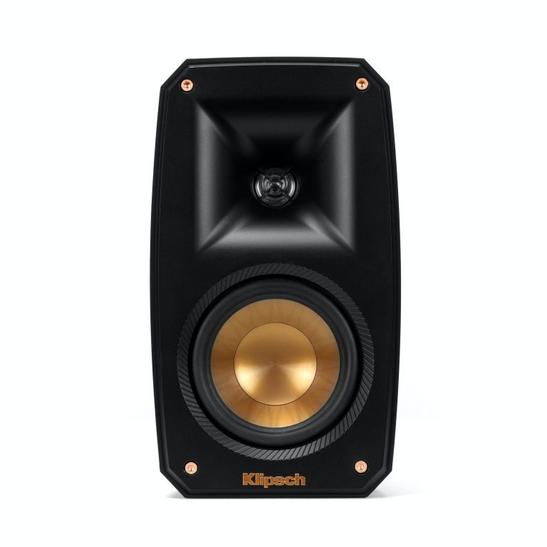 Klipsch Ensemble Haut-parleurs 5.1 + Caisson de Basses Amplifié Sans Fil Couleur Noir (RT-P51)