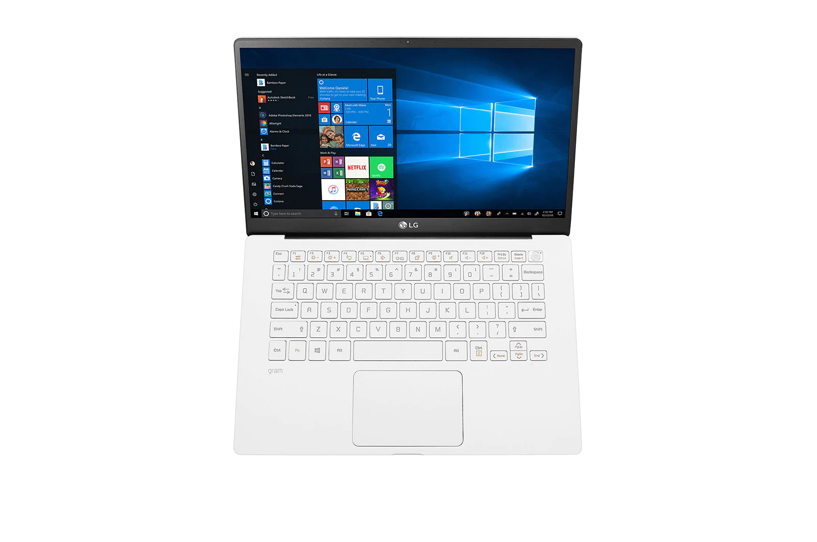 Ordinateur portable ultraléger LG gram de 14 po avec Intel Core i5 et carte graphique Intel Iris Plus