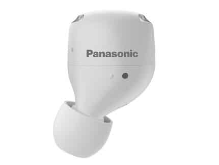 Panasonic Écouteurs Bluetooth / Sans Fil Intra-Auriculaire + Double Réduction de Bruit Hybride, Couleur Blanc (RZ-S500W)