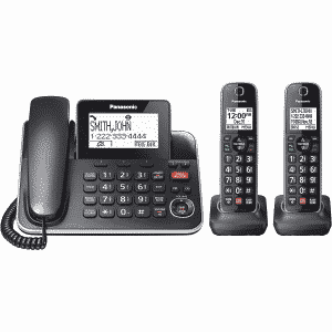 Panasonic Dect 6.0 2 Handset Landline (KX-TGF872B)