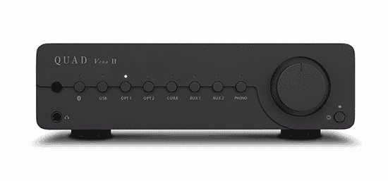 Quad Vena II Amplificateur Intégré Noir Lancaster Avec Bluetooth