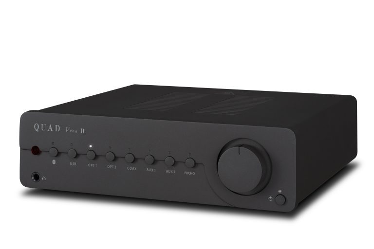 Quad Vena II Amplificateur Intégré Noir Lancaster Avec Bluetooth