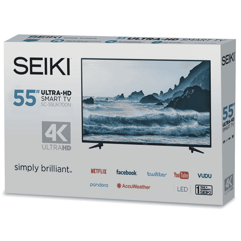 SEIKI 55 po LED 4K Ultra HD Téléviseur Intelligent (SC-55UK700N)