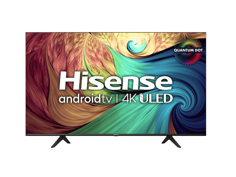 HISENSE 50 po QLED 4K Ultra HD Téléviseur intelligent (50U68G)