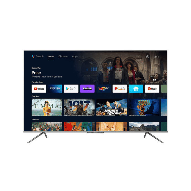 HISENSE 75 po QLED 4K Ultra HD Téléviseur intelligent (75U78G)