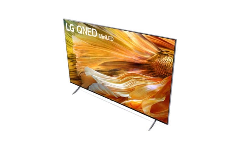 LG 65 po QNED MiniLED 4K Ultra HD ThinQ® AI + Téléviseur Intelligent (65QNED90UPA)