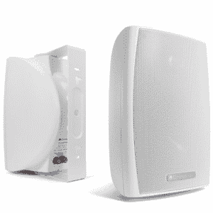 Cambridge On-Wall Outdoor Speakers Color White (ES-20)