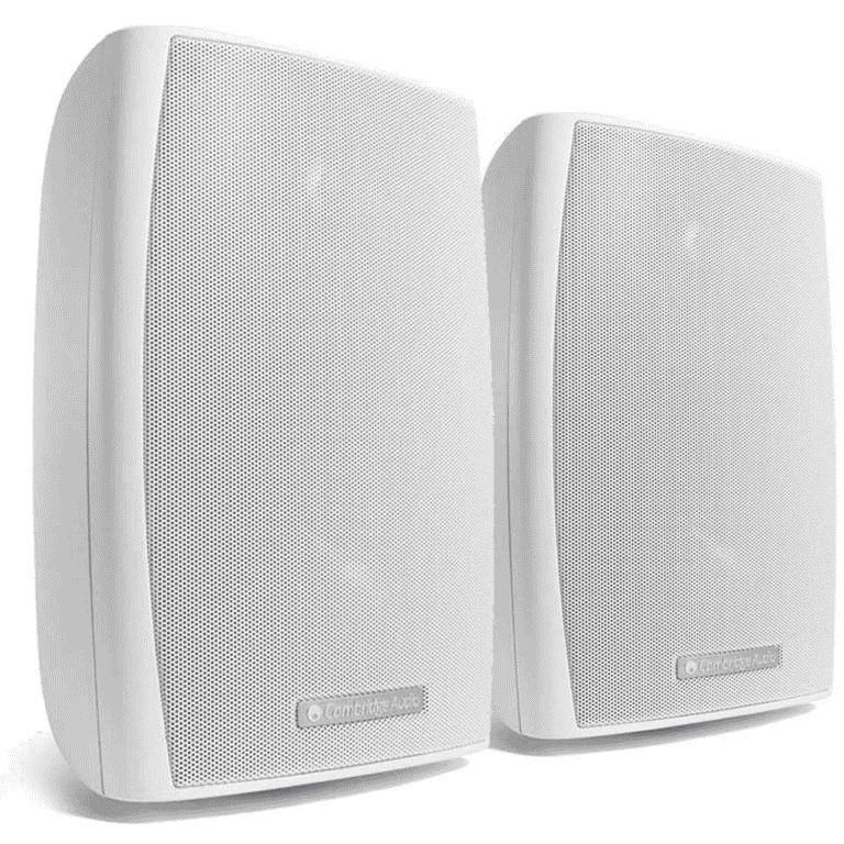 Cambridge On-Wall Outdoor Speakers Color White (ES-20)