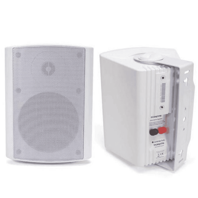 Cambridge On-Wall Outdoor Speakers Color White (ES-30)