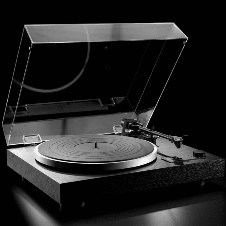 Dual CS518 Platine Vinyle Hi Fi Manuelle Avec Cartouche Ortofon 2m Rouge