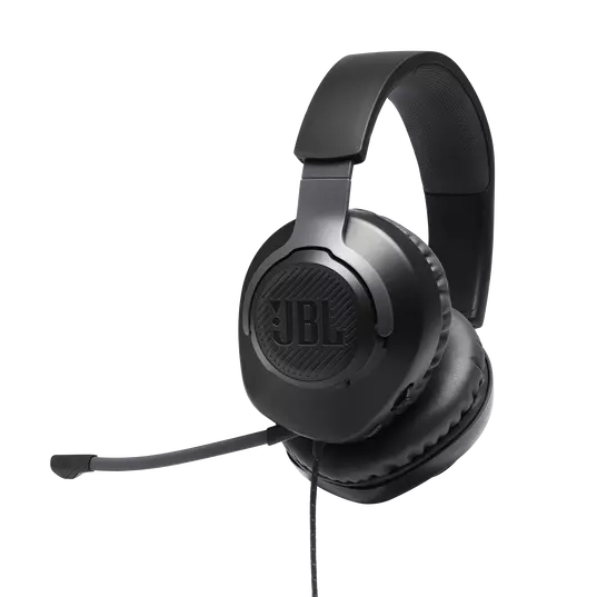 JBL Écouteur Filaire Supra-Auriculaire pour Jeux Vidéo / Gaming Couleur  Noir Couleur Noir (QUANTUM 100BLK)