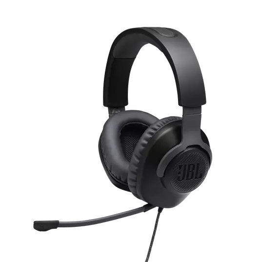 JBL Écouteur Filaire Supra-Auriculaire pour Jeux Vidéo / Gaming Couleur Noir Couleur Noir (QUANTUM 100BLK)