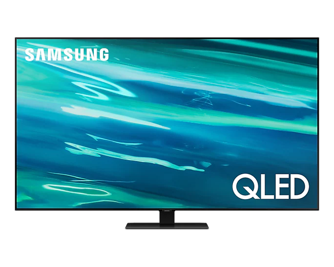 Samsung 55 po QLED 4K Ultra HD HDR Téléviseur Intelligent (QN55Q80A)