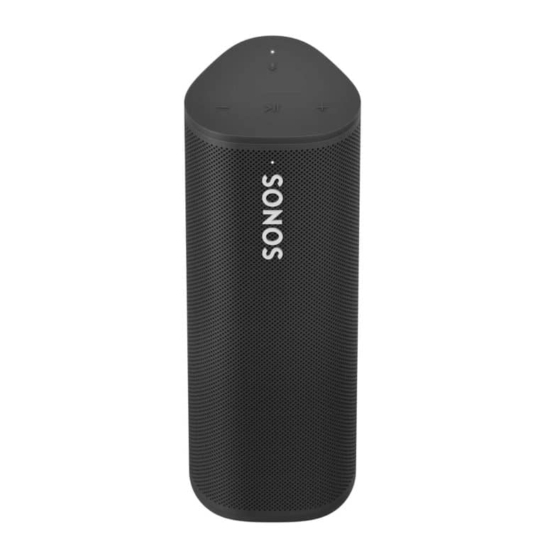 Sonos Portable Smart Streaming Waterproof Bluetooth Speaker + AirPlay 2 Color Black (Roam)