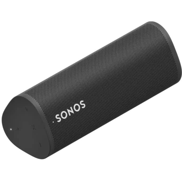 Sonos Portable Smart Streaming Waterproof Bluetooth Speaker + AirPlay 2 Color Black (Roam)