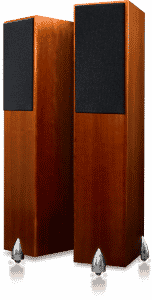 Totem Acoustic Haut-Parleurs Colonnes / Tours Couleur Cerise (Forest) (Paire)