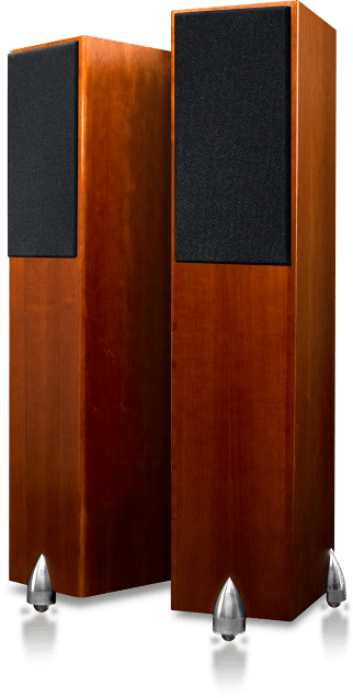 Totem Acoustic Haut-Parleurs Colonnes / Tours Couleur Cerise (Forest) (Paire)