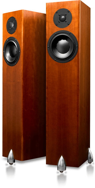Totem Acoustic Haut-Parleurs Colonnes / Tours Couleur Cerise (Forest) (Paire)