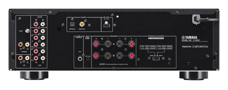 Yamaha AS501 Stereo Integrated Amplifier Black (A-S501)