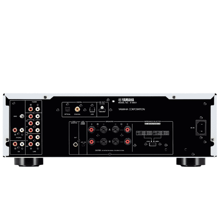 Yamaha AS801 Stereo Integrated Amplifier Black (A-S801)