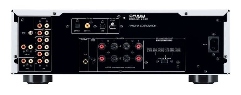 Yamaha AS801 Amplificateur Stéréo Intégré Argent (A-S801)