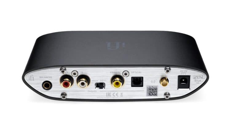 iFi Zen Blue Version 2 Bluetooth haute résolution DAC Noir et Argent
