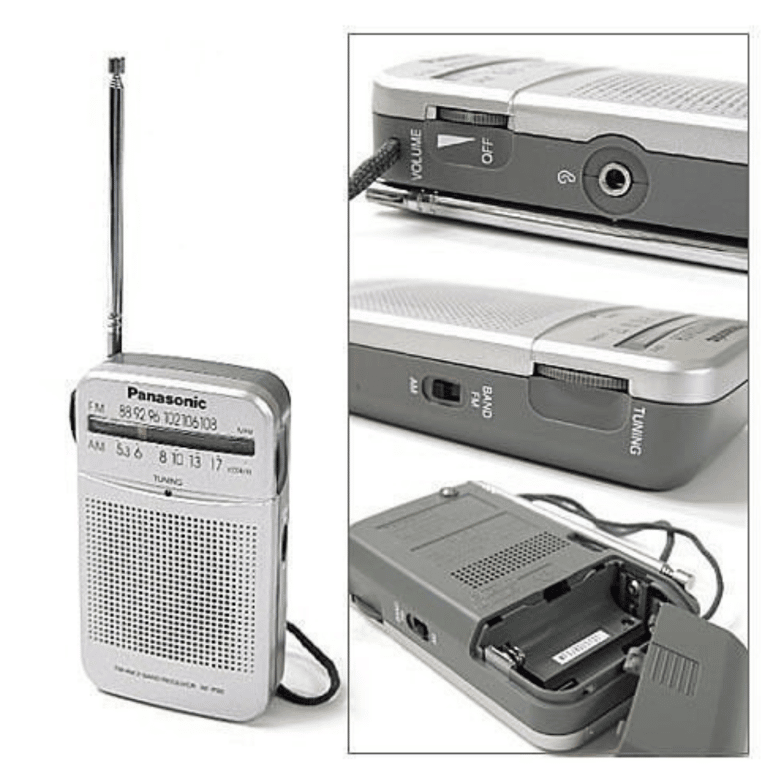 Panasonic RFP50 AM/FM Pocket Radio (RF-P50)