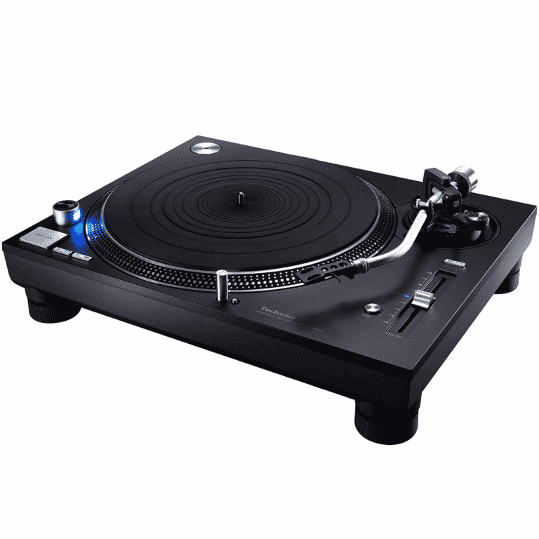 Technics Table Tournante à Entraînement Direct Noire Fabriquée Au Japon (SL-1210GR)