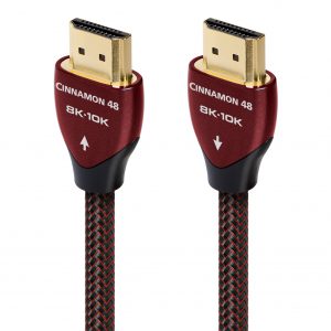 AudioQuest Cinnamon 48 Câble HDMI 8K-10K 48Gbps – 4,92 pieds (1,5 m)