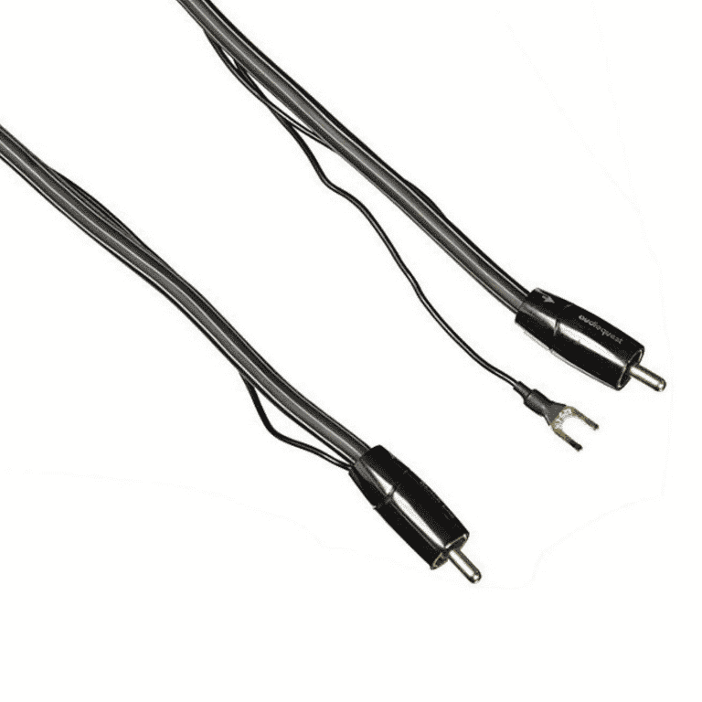 AudioQuest Subwoofer Cable RCA Male to RCA Male / 2 Meters (Black Lab)