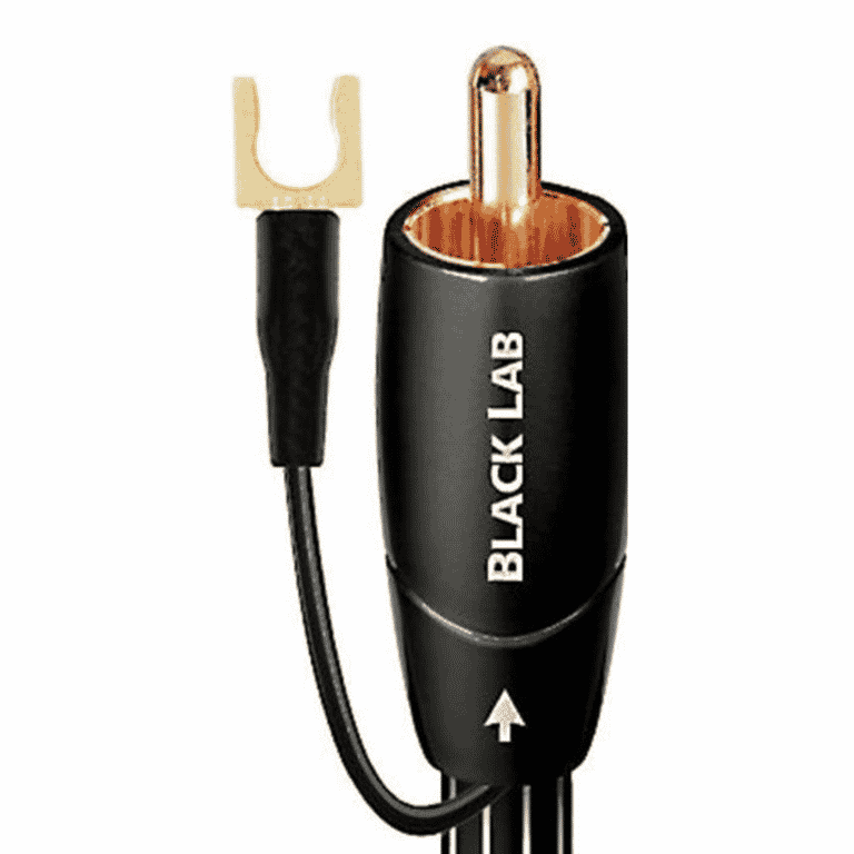 AudioQuest Subwoofer Cable RCA Male to RCA Male / 3 Meters (Black Lab)