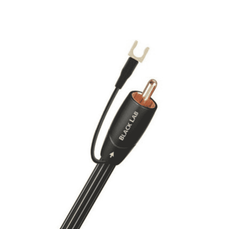 AudioQuest Subwoofer Cable RCA Male to RCA Male / 3 Meters (Black Lab)