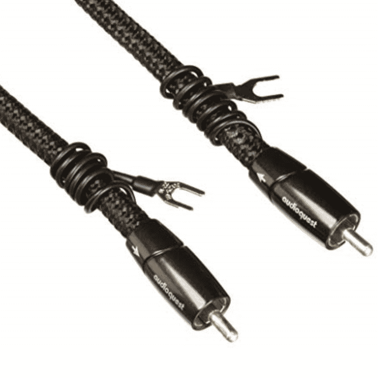 AudioQuest Subwoofer Cable  RCA Male to RCA Male (Boxer)