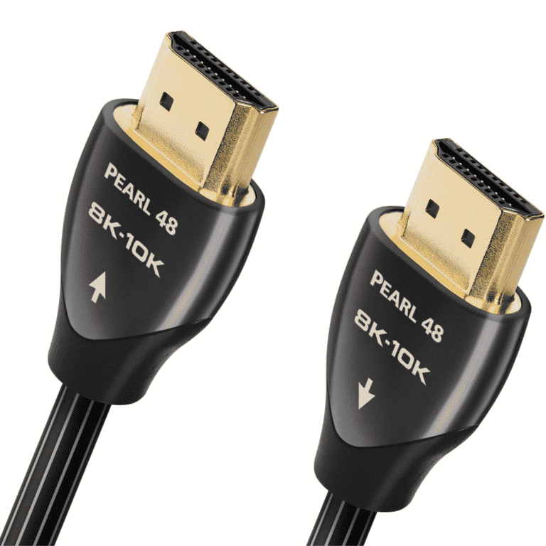 AudioQuest Pearl 48 Câble HDMI 8K-10K 48Gbps - 4,92 pieds (1,5 m)