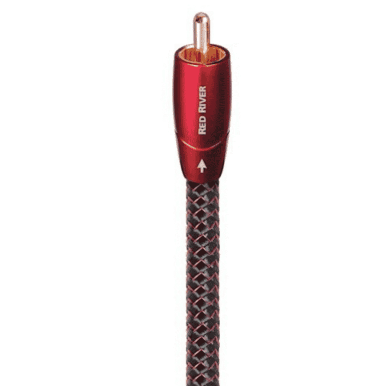 AudioQuest Male XLR to Female XLR Cable 2 Meters (Red River)