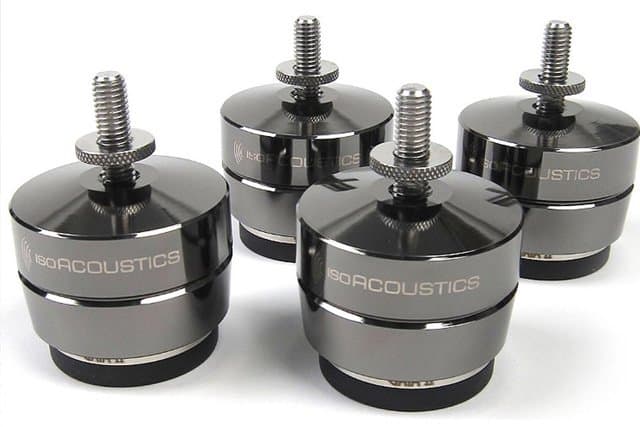 IsoAcoustics Gaia III 70 Ibs Isolation Feet for Speakers 4 Pack
