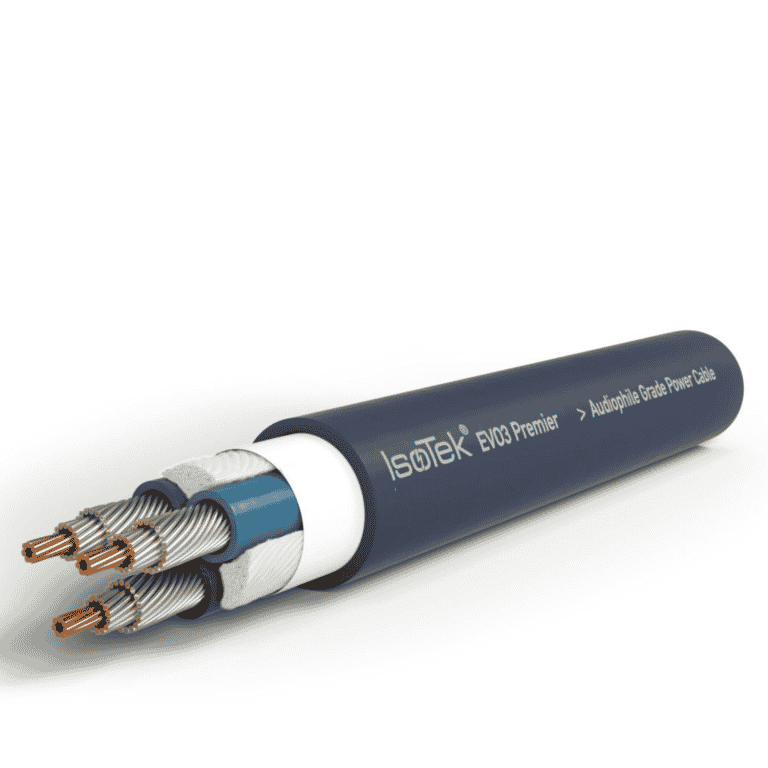 Isotek EVO 3 Premier 1.5M 14 AWG 6N OFC Custom Molded Power Cable