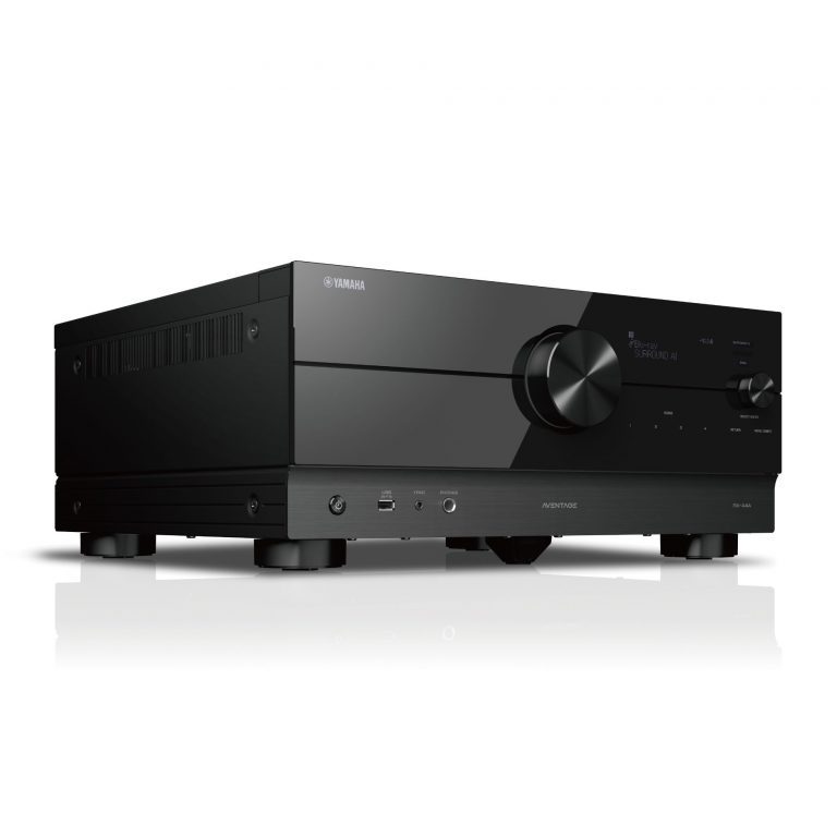 Yamaha RX-A6A Black 9.2 Channel AV Receiver with MusicCast