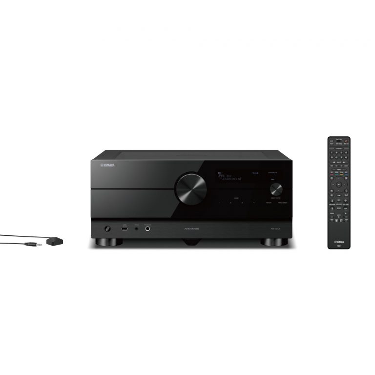 Yamaha RX-A6A Black 9.2 Channel AV Receiver with MusicCast